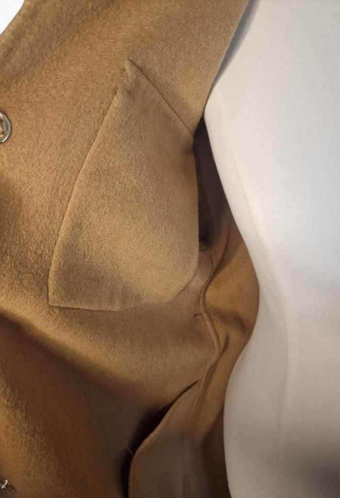 Manteau long camel Liu Jo taille 34 - photo numéro 8