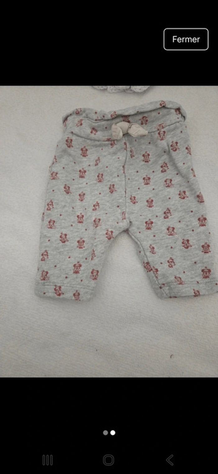 🌸pantalon disney mixte fille garçon 1 mois - photo numéro 2