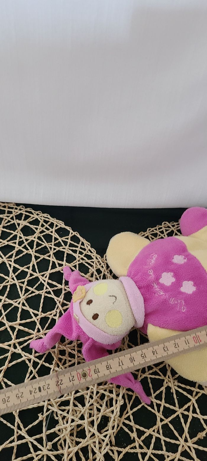 Doudou LUTIN / ARLEQUIN ROSE Un Rêve de Bébé - photo numéro 3