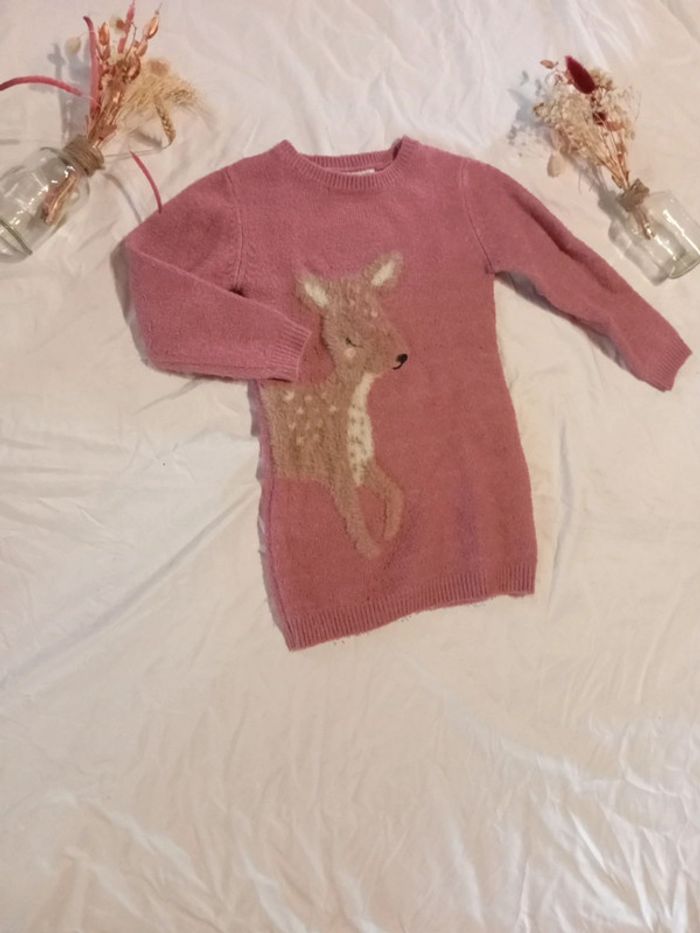 Robe pull 5/6 ans très bon état - photo numéro 2