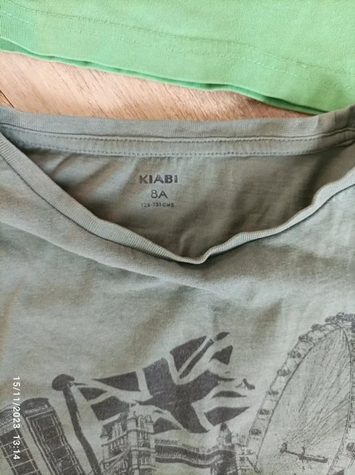 Lot 3 t-shirts manches longues 8 ans - photo numéro 3