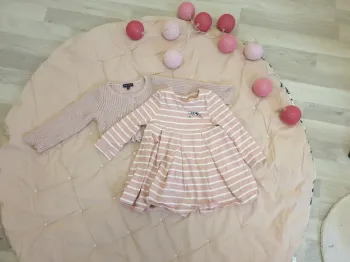 Robe + gilet 12m Sergent major neuf