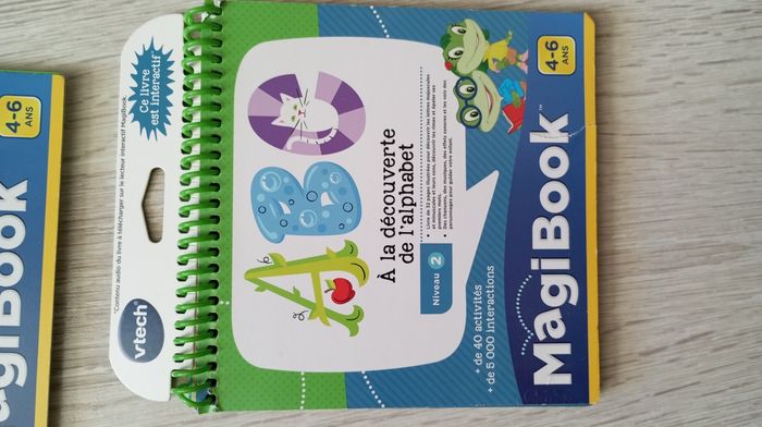 Magibook VTech et 4 livres jeux - photo numéro 4