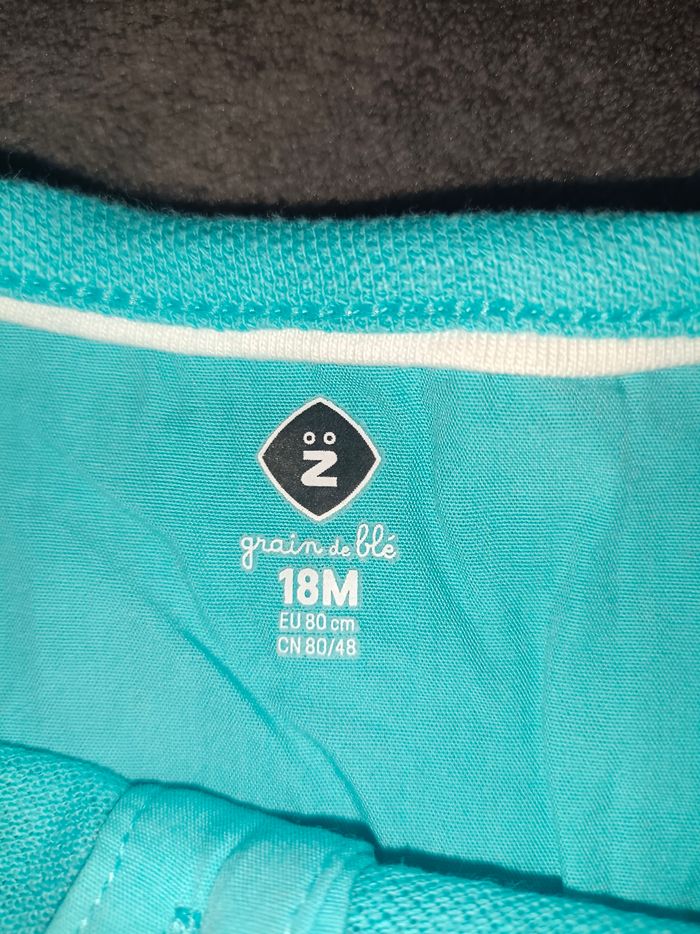 Polo bleu ciel - photo numéro 3