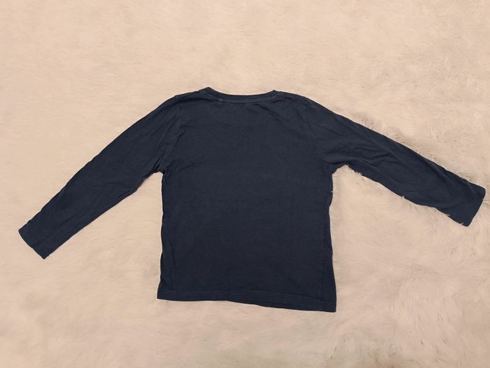 2€ t-shirt manches longues étoiles T 4 / 6 ans Lupilu - photo numéro 3