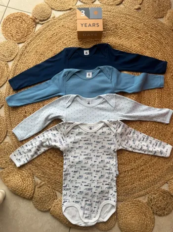 Body petit bateau garçon 36 mois