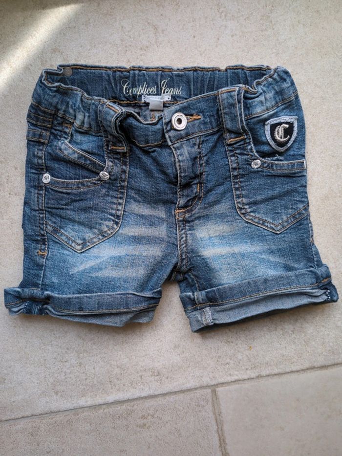 Short fille jean 5 ans