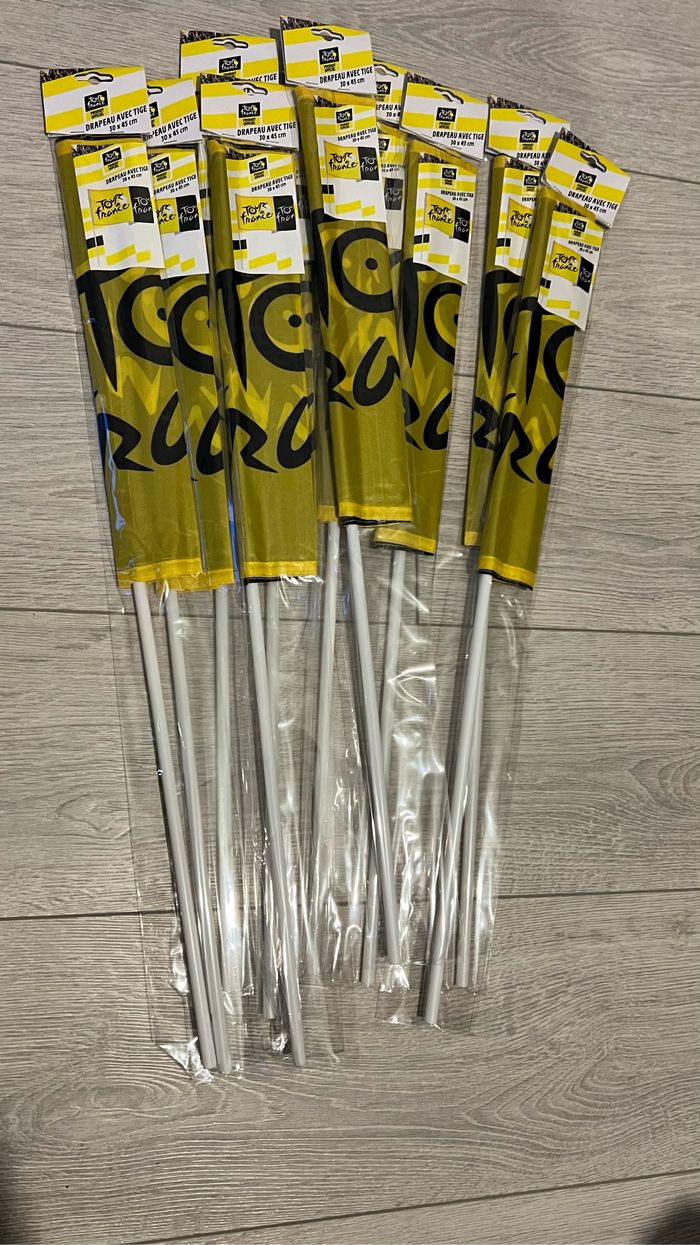 Lot we 10 drapeaux Tour de France