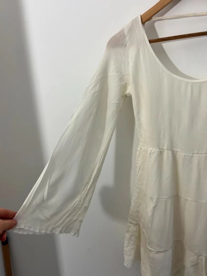 Robe dos nu écru - photo numéro 4