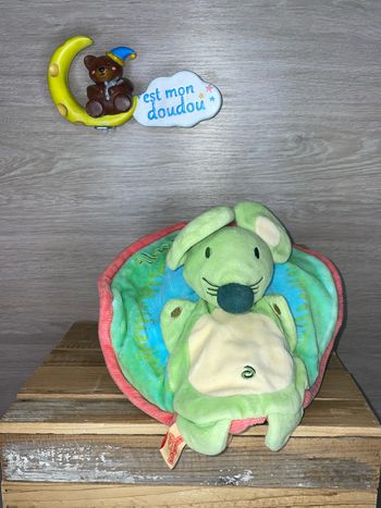 JTS08 doudou souris 🐭 escargot 🐌 baby to love