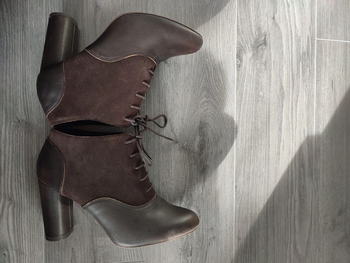 Bottines marrons pointure 40 - photo numéro 9