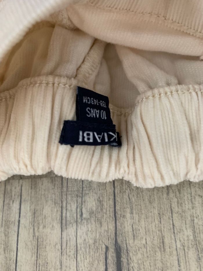Lot 2 shorts hiver velours 10 ans - photo numéro 6