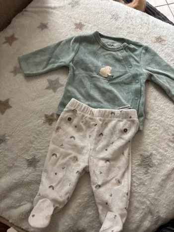 Pyjama chaud 2 pièces