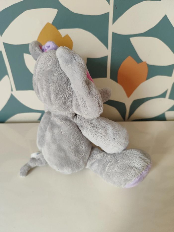 Doudou éléphant Lola et Arthur - photo numéro 2