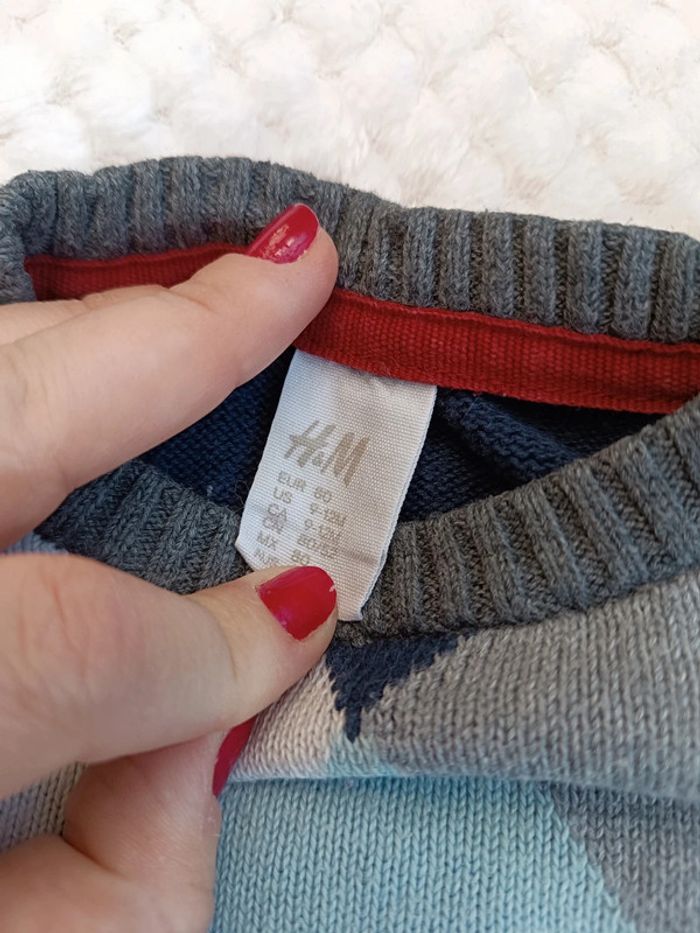 🔸 Pull Léger H&M – 9 mois 🔸 - photo numéro 3