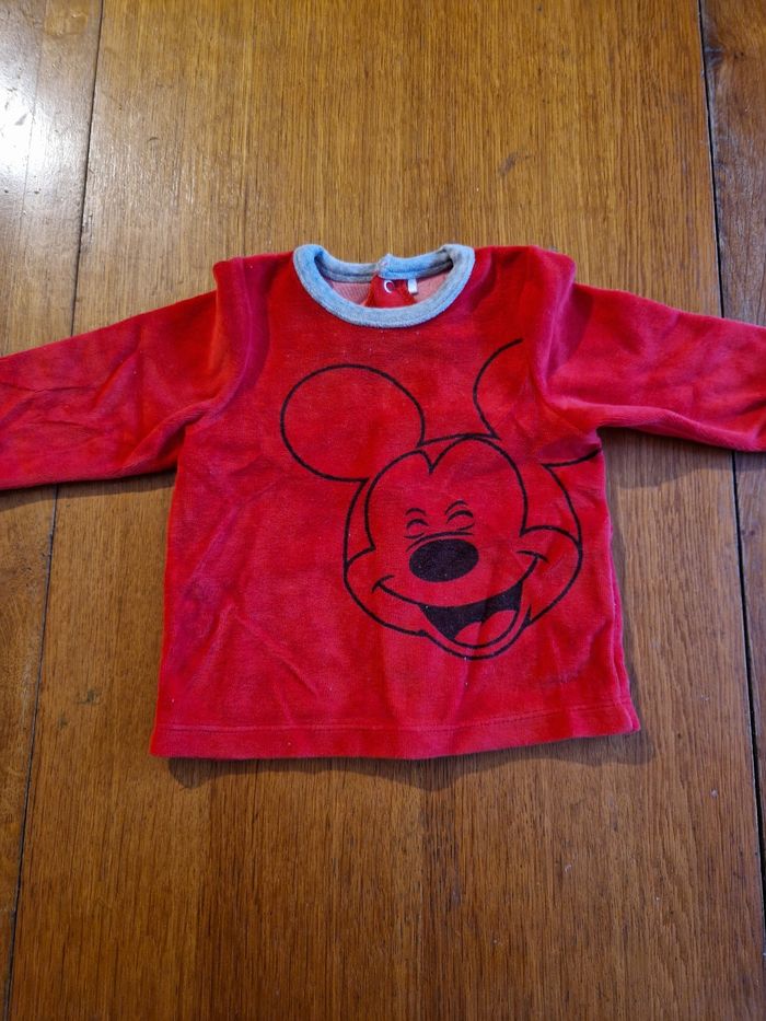 Pyjama Mickey 6 mois - photo numéro 3