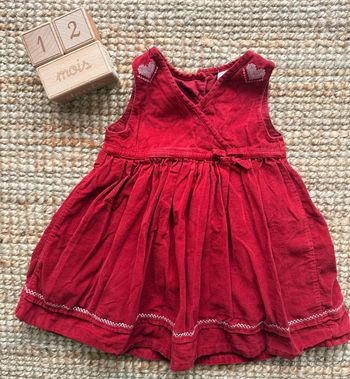 Robe velours côtelé Grain de blé 12mois / 74cm