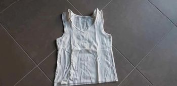 Debardeur blanc  T38