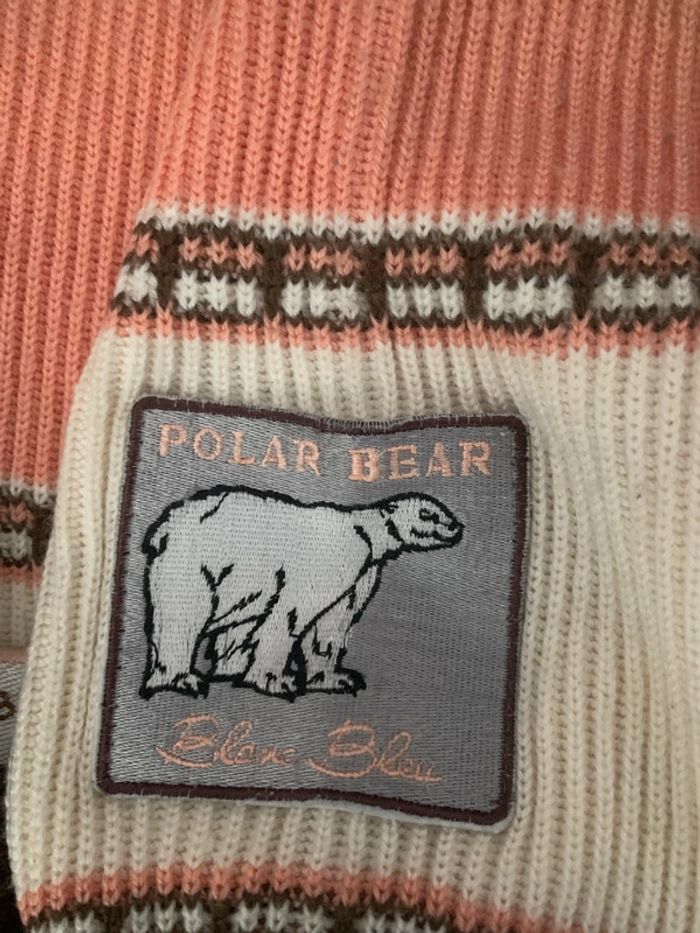 Pull Blanc Bleu vintage - photo numéro 5