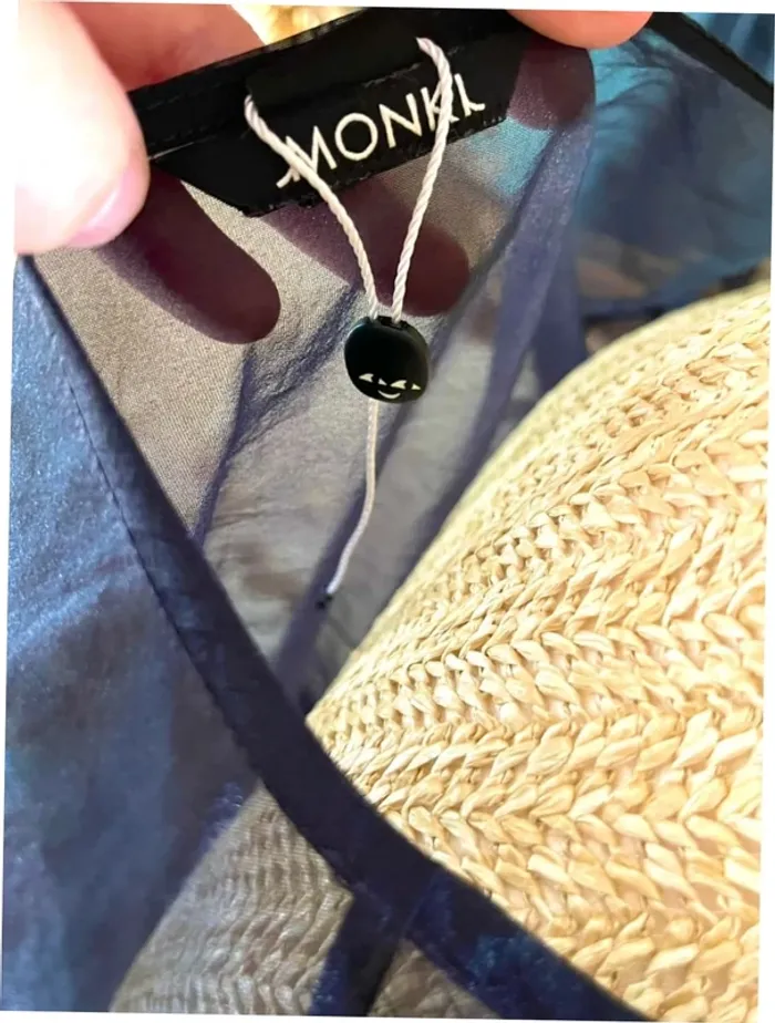 Robe noir transparente à Manches Longues - Monki - neuf - photo numéro 13