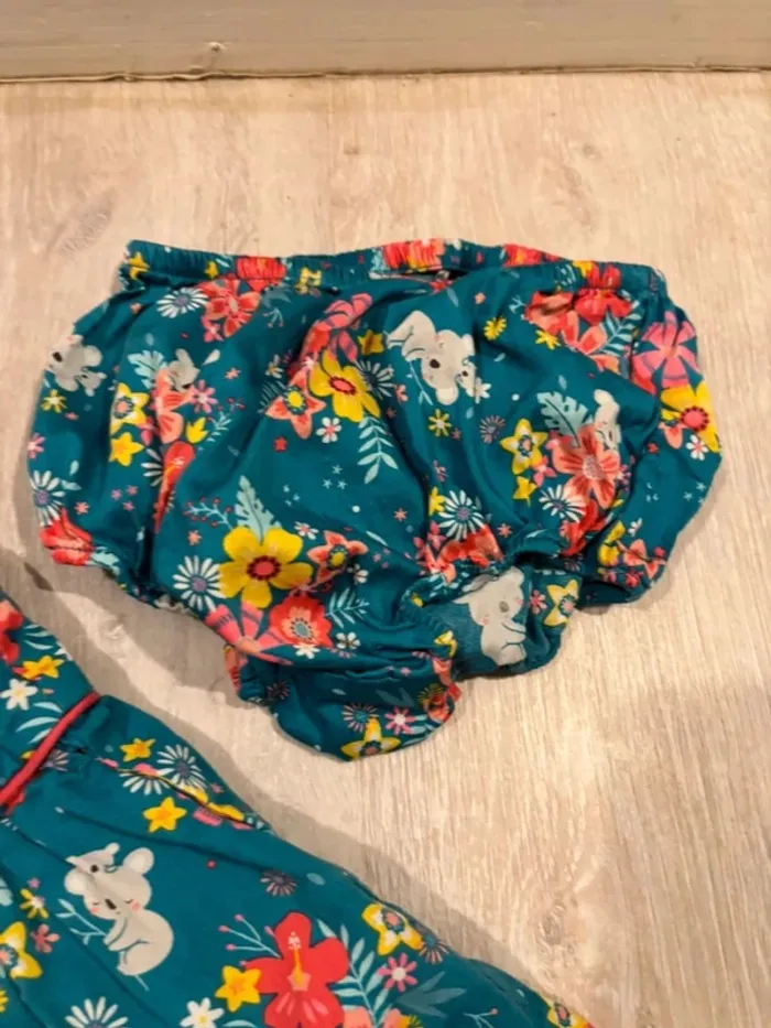 Robe et bloomer Sergent major 18 mois - photo numéro 3