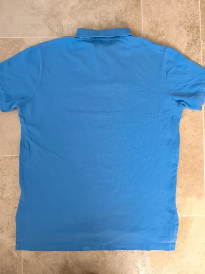 Polo Ralph Lauren homme taille XL Bleu logo rouge excellent état - photo numéro 13