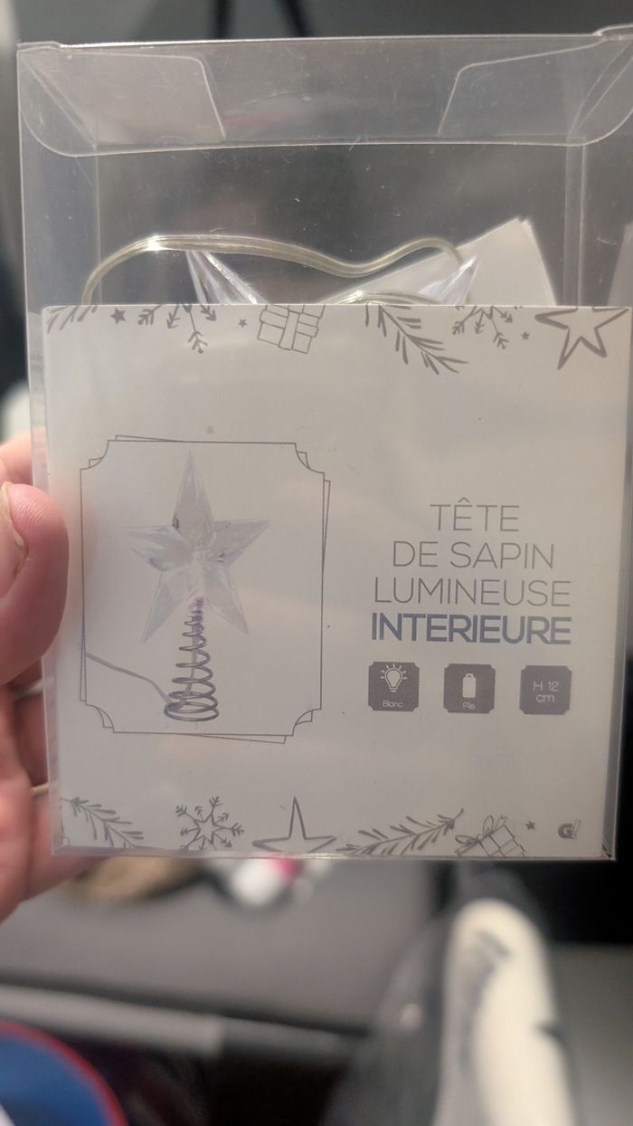 Petite étoile lumière pour Noël - photo numéro 2
