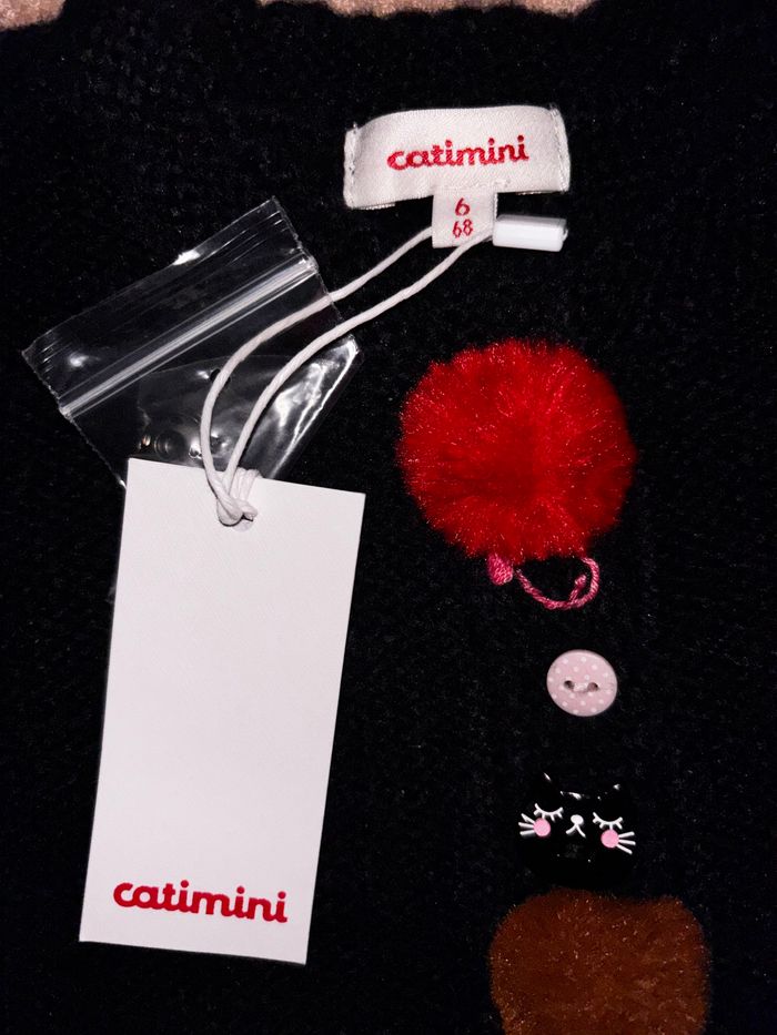 Gilet De La Marque Catimini Original Neuf Avec Étiquette ( -70% ). - photo numéro 4