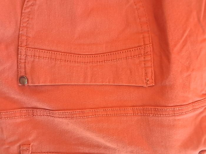 Pantacourt Orange Taille 48 - photo numéro 9