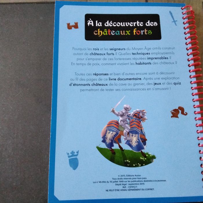 A la découverte des châteaux forts AUZOU - photo numéro 14