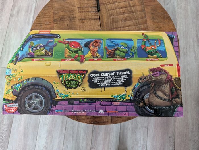 Pack figurines Tmnt Mayhem Ooze Cruisin Figures neuf scellé - photo numéro 2