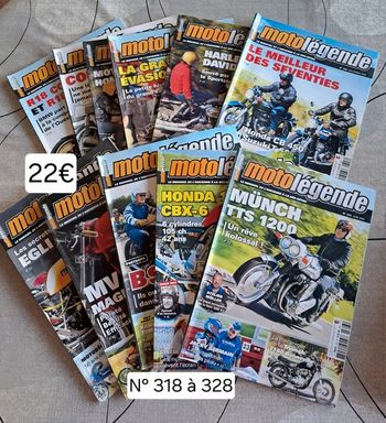 Lot magazines *Moto légende*