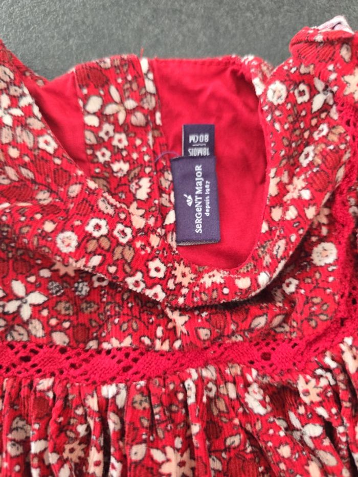 Robe velour 18 mois sergent major - photo numéro 2