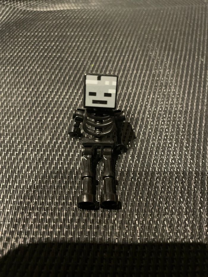 Lego Minecraft mini figurine Whither Skeleton min025 minifigure Lego officiel - photo numéro 2