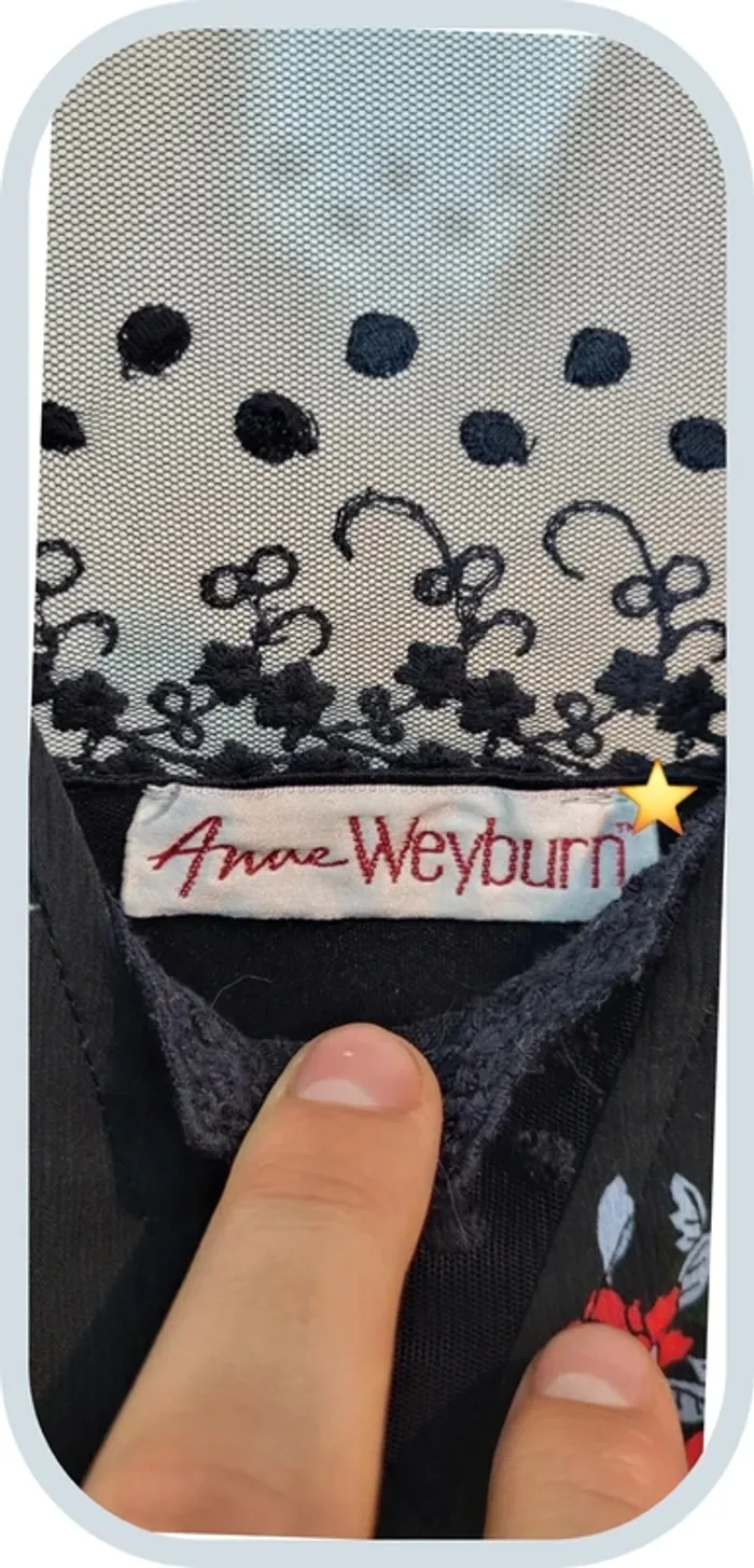Superbe robe Anne Weyburn - Taille 40 - photo numéro 5