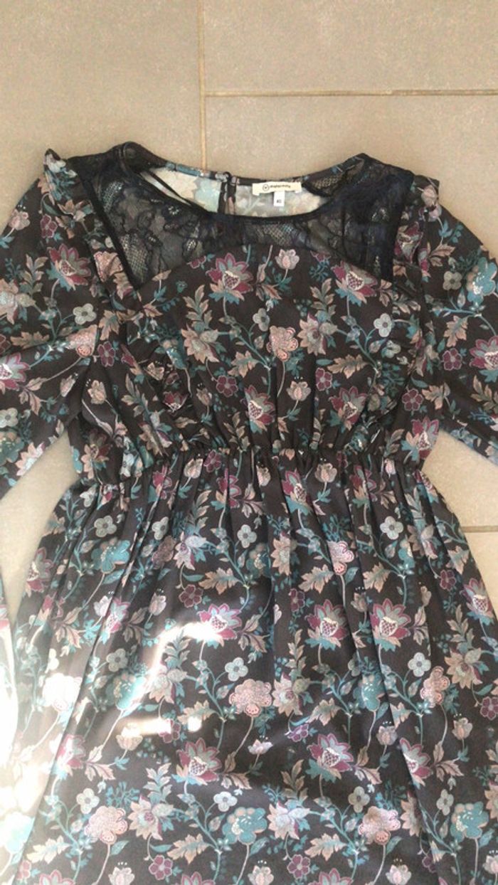 Robe fleurie maternité - photo numéro 4