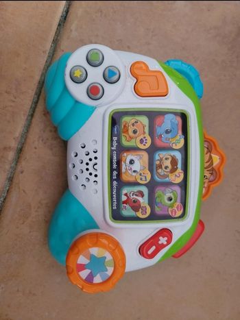 Baby console des découvertes Vtech