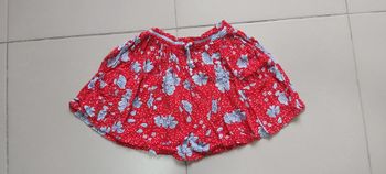 Jupe motif fleur