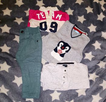 Lot pantalon tricot