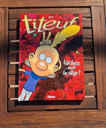BD Titeuf  Tome 8  "Lâchez-moi le slip !" Zep