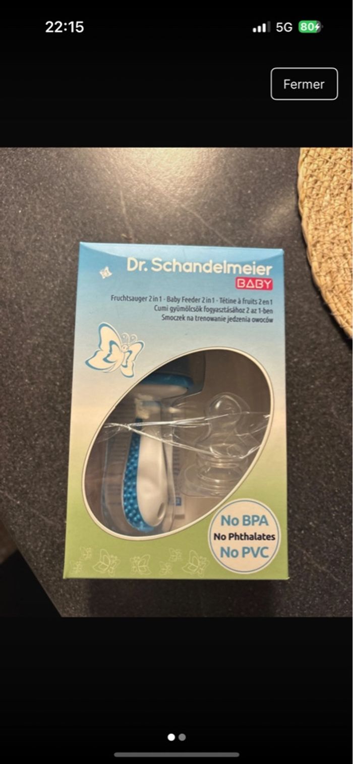 Tétine grignoteuse - photo numéro 2