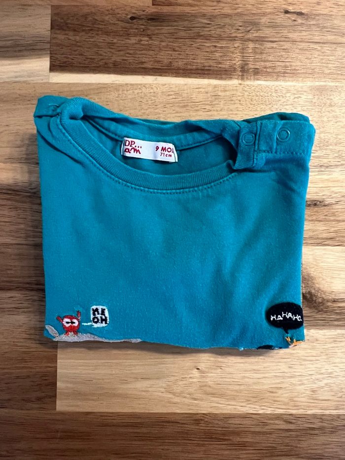 T-shirt ML DPAM 9 mois