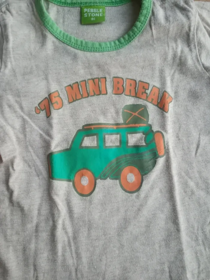 Lot tee-shirt 18 mois - photo numéro 6