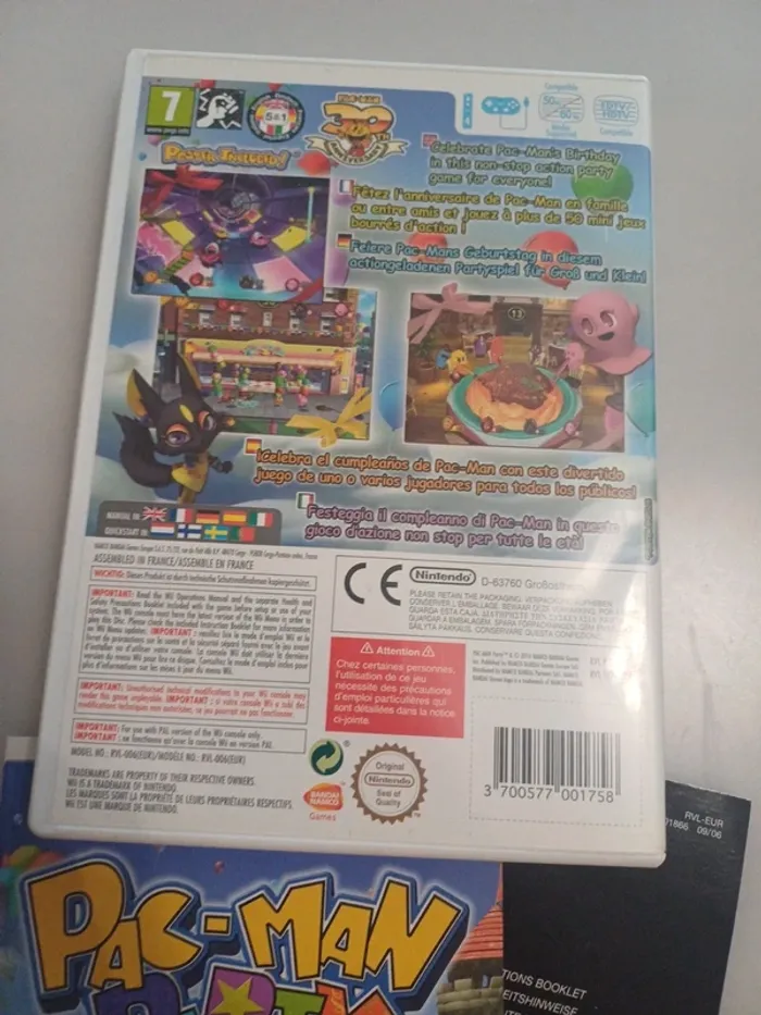 Pac-Man Party Nintendo Wii - photo numéro 3