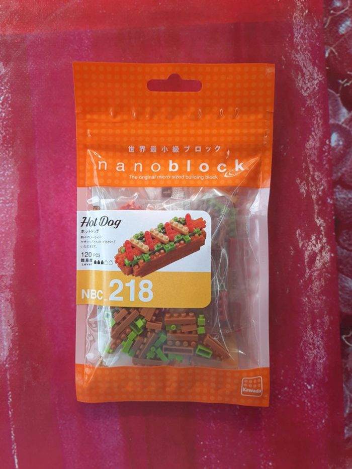 Nanoblock Hot Dog NBC 218