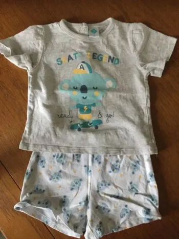 Ensemble T-shirt Short 9M