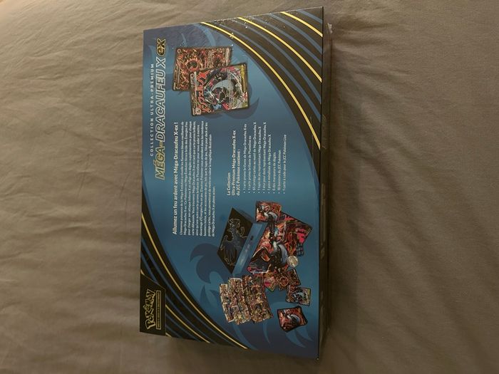 Coffret Pokemon Ultra Premium UPC ME02 Flammes Fantasmagoriques Méga Dracaufeu X ex - photo numéro 4