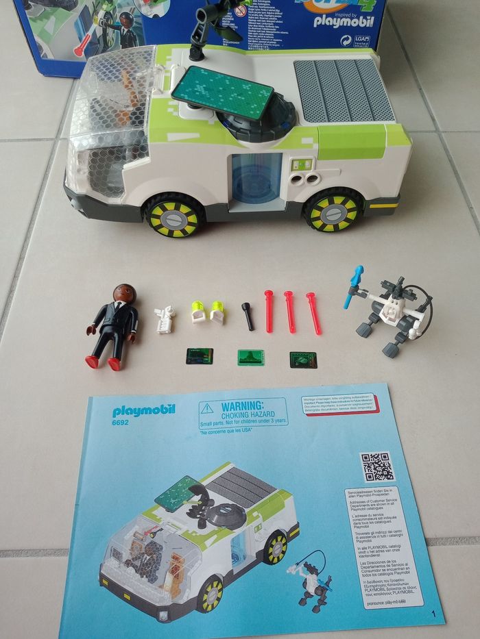 Playmobil Super 4 Le techno-caméléon - photo numéro 8