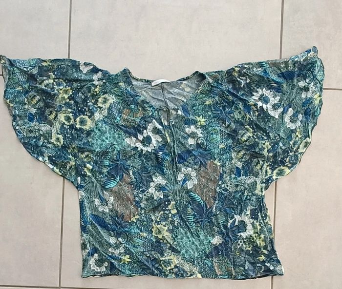 Haut manches courtes et amples pour femme