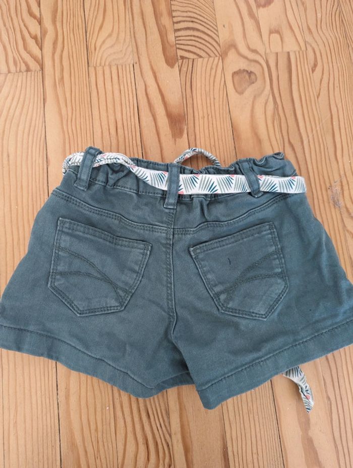 Short avec ceinture tissu, taille 3 ans Okaïdi - photo numéro 3